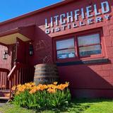 Drinking at Litchfield Distillery