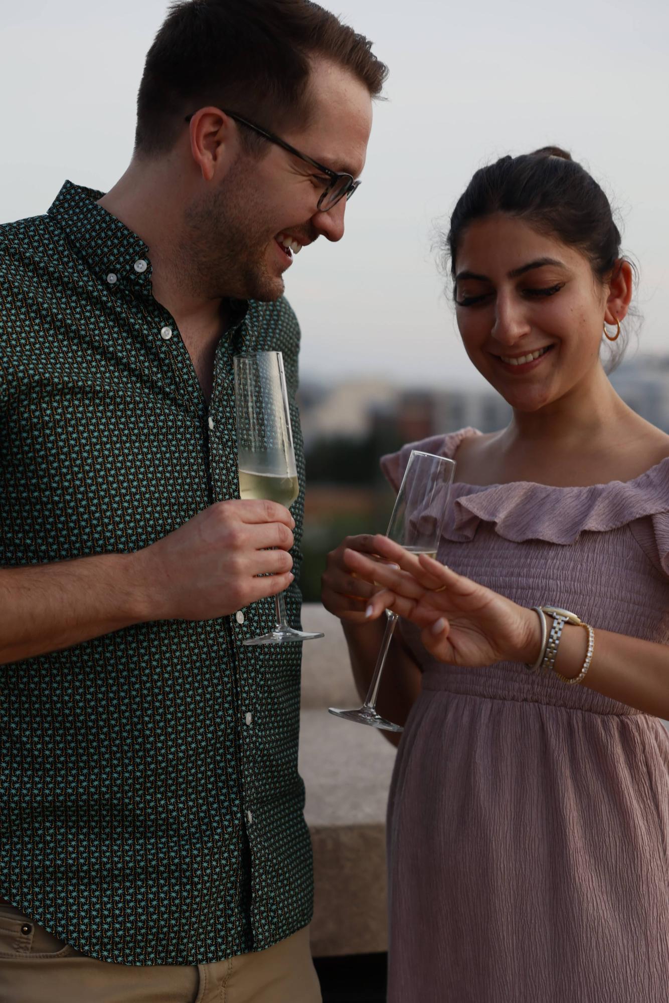 The Proposal, Part 1 
“My #1 priority was to surprise Meeks, but I thought she would figure it out. Turns out, she wasn’t expecting a weeknight proposal, so everything went according to plan!” -Braden