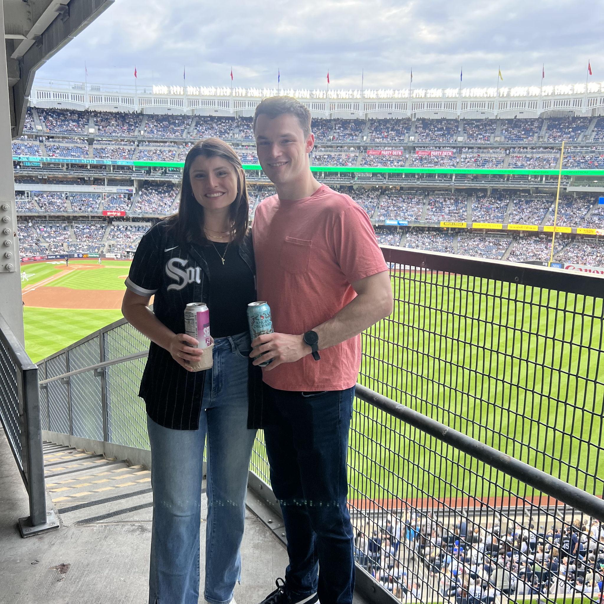 Emmett's first White Sox game