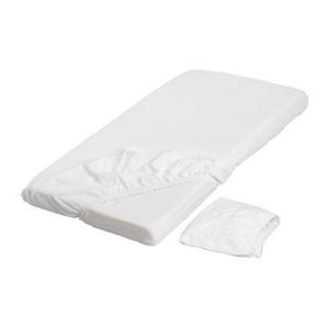 LEN				Crib fitted sheet, white