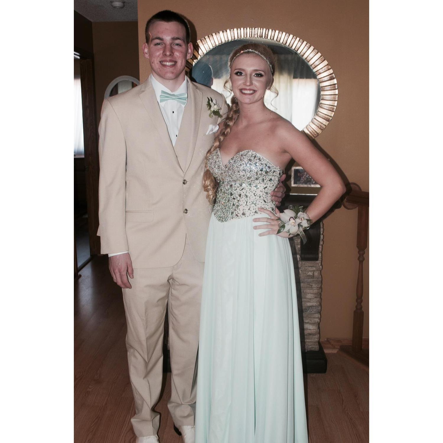 Our second prom.