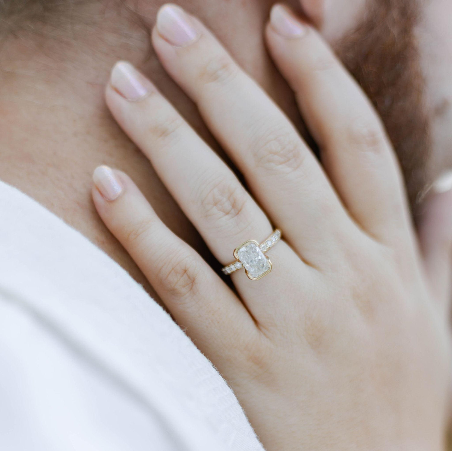 Kaleb designed the most beautiful ring for his bride-to-be! Kaleb stated that "the design process took some time and patience to get the right pieces together to see the ring you see today!"