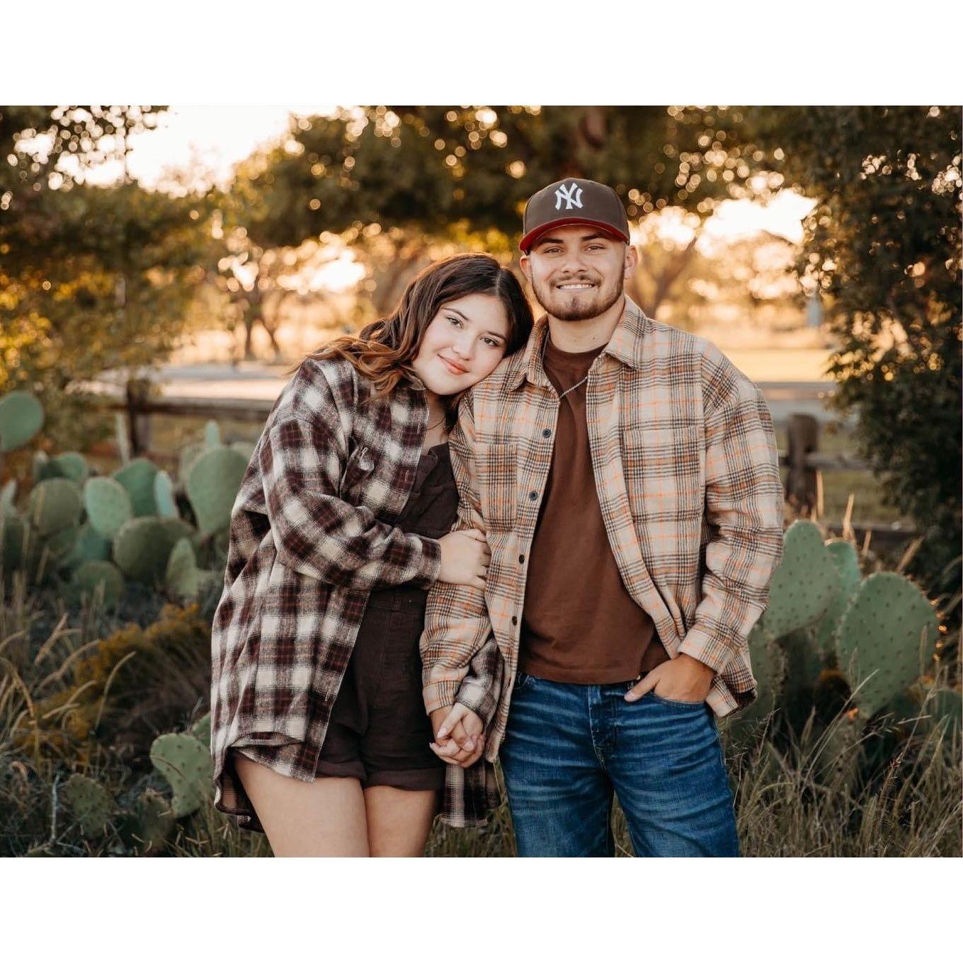 Hailey's first Marquez family photoshoot