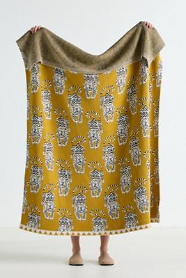 Sonnie Cotton Knit Throw Blanket