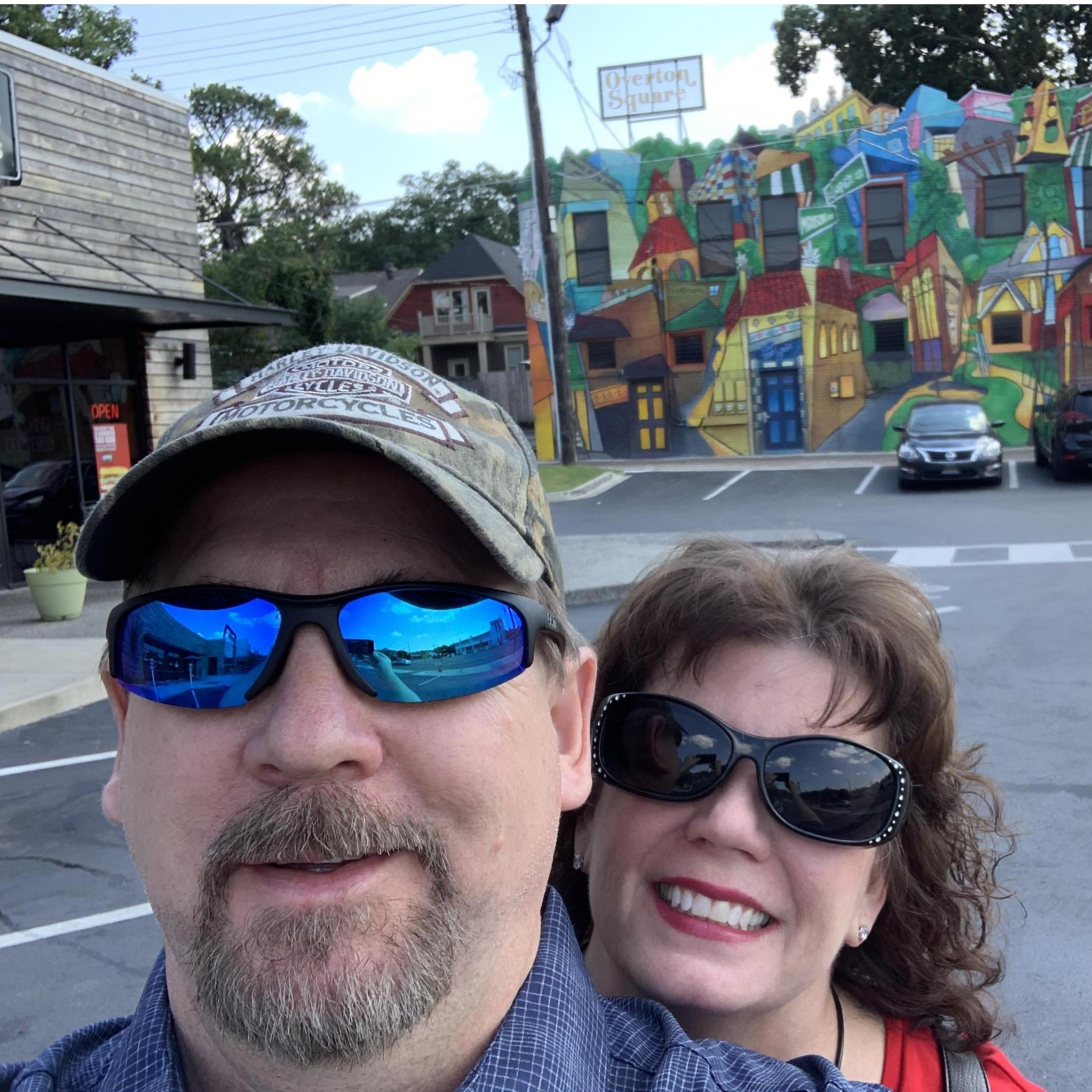 Just a pair of middle-aged goofballs.