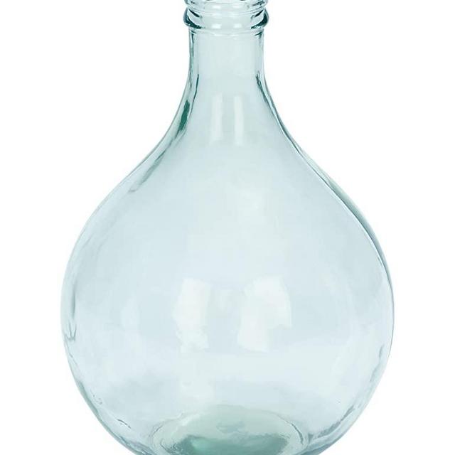 Deco 79 Glass Vase, 17 by 11-Inch