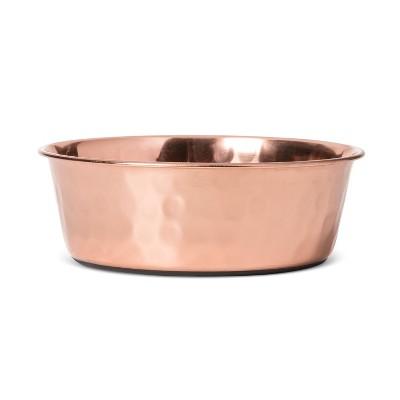 Hammered Cat & Dog Bowl - Copper - Small - Boots & Barkley™