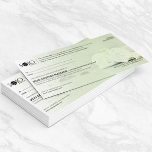 SoJo Couples Massage Gift Certificate