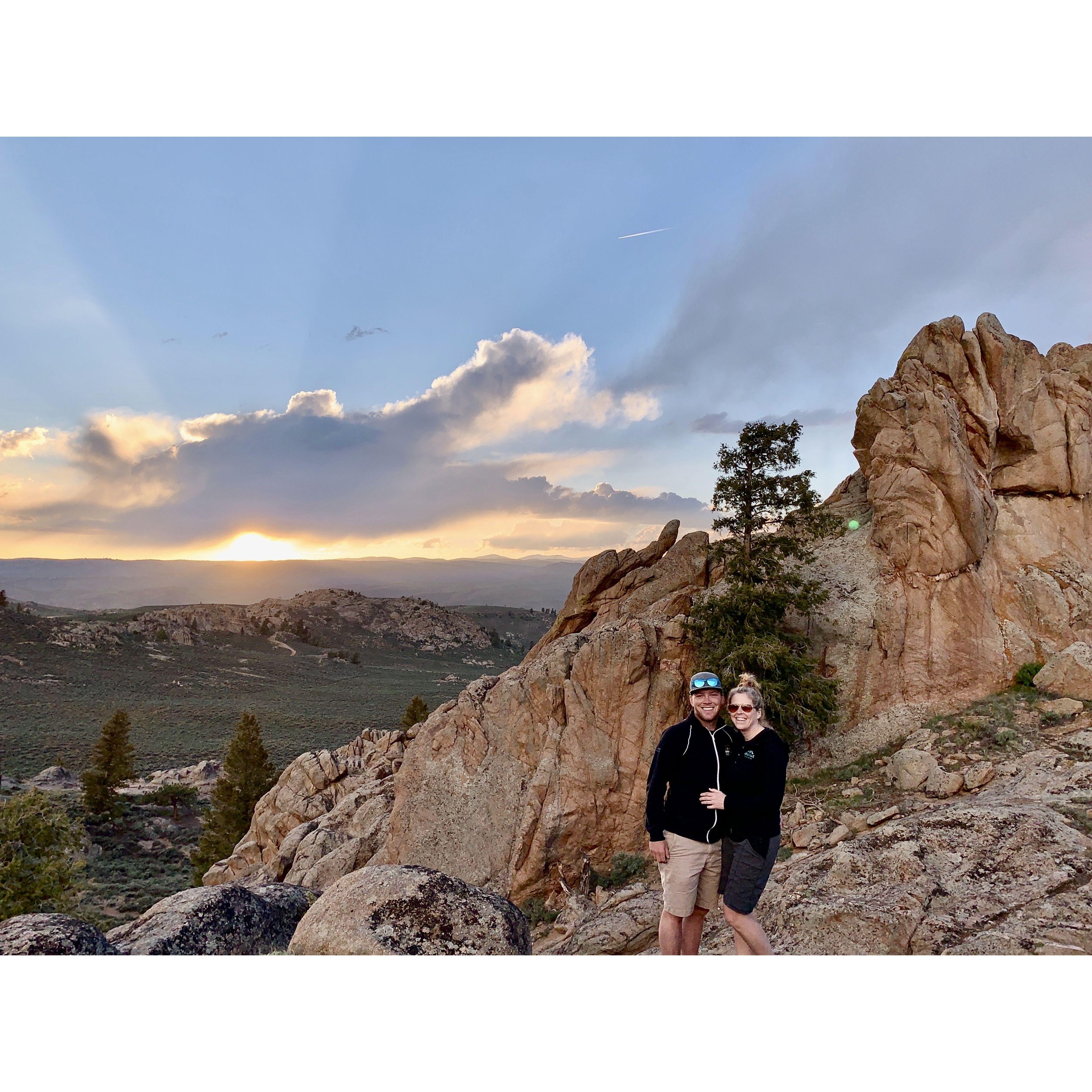 Camping near Gunnison, CO
