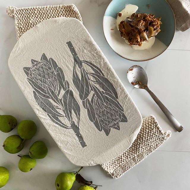 Dish and Casserole Cover Rectangle Protea...