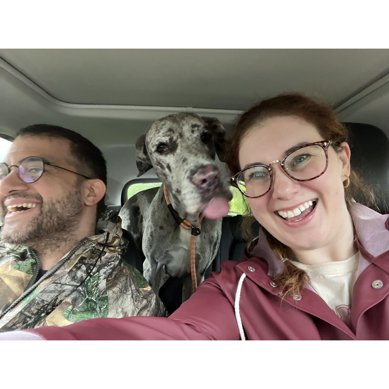 Our first day with Freya!