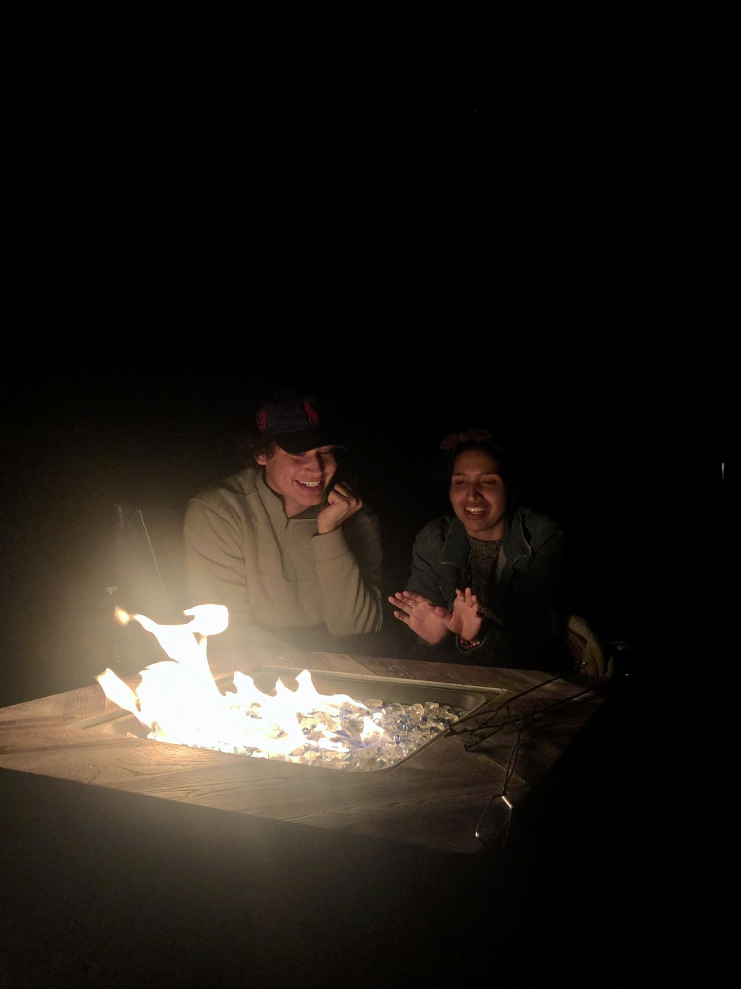 Fire pit fun :)