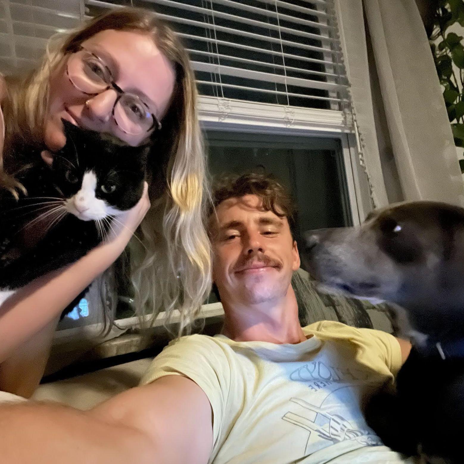 We have navigated natural disasters. (Here we are arriving back home after Hurricane Milton.)