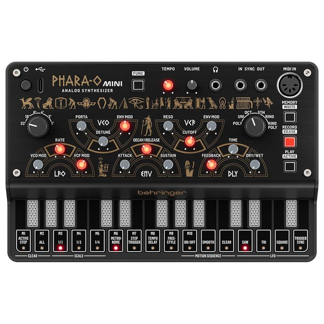 Behringer PHARA-O MINI Mini Synthesizer for Compact Sound Design
