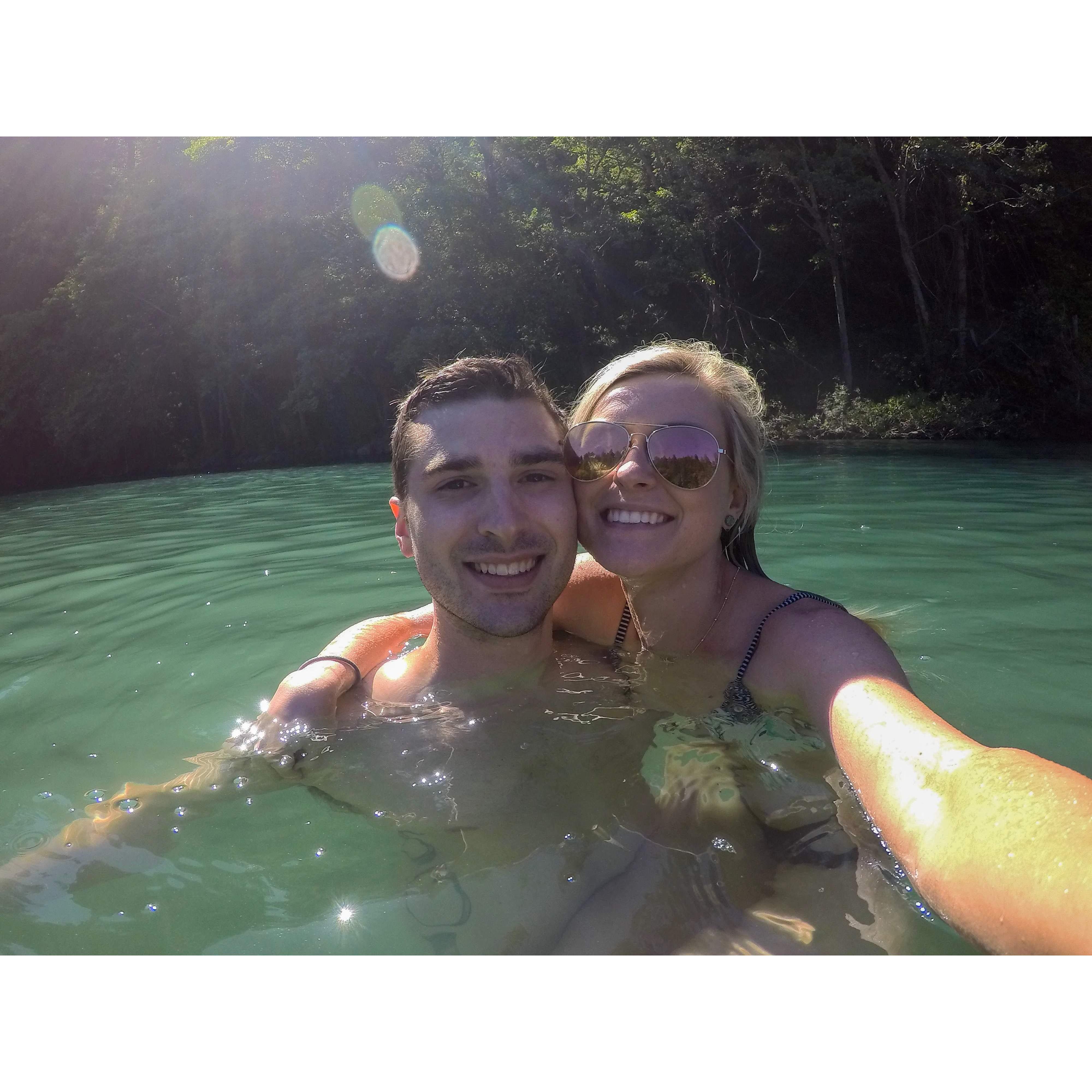 Finding swim spots while road tripping up the coast of California