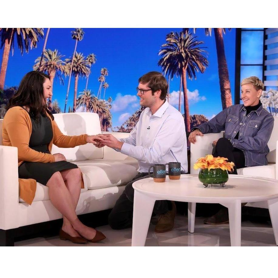Our Engagement, The Ellen Show, Los Angeles, CA