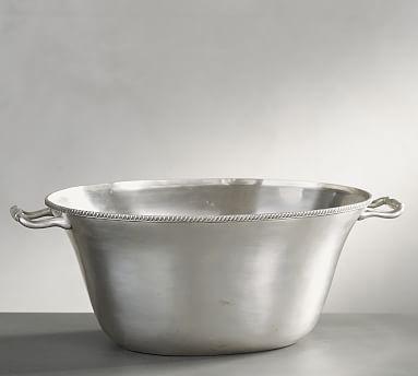 Antique Silver Beverage Party Bucket | Pottery Barn