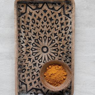 Hand-Carved Mango Wood Tray