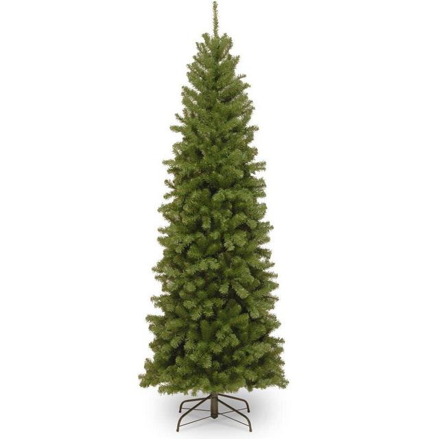 North Valley Spruce Pencil Slim Artificial Christmas Tree, 6.5 ft