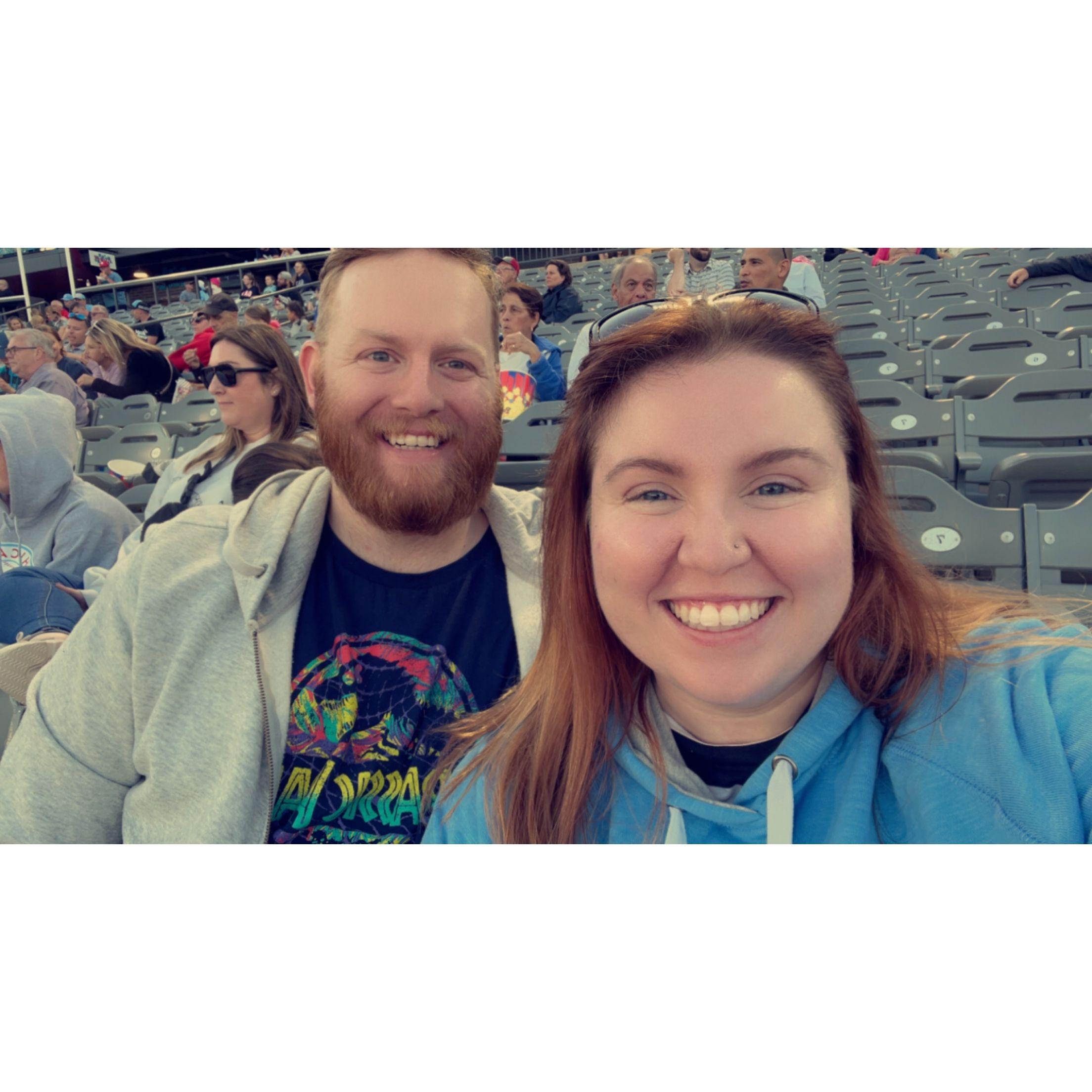 August 2022-First Chicago Dogs game!