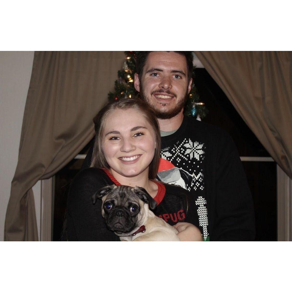 Family Christmas photo 2017