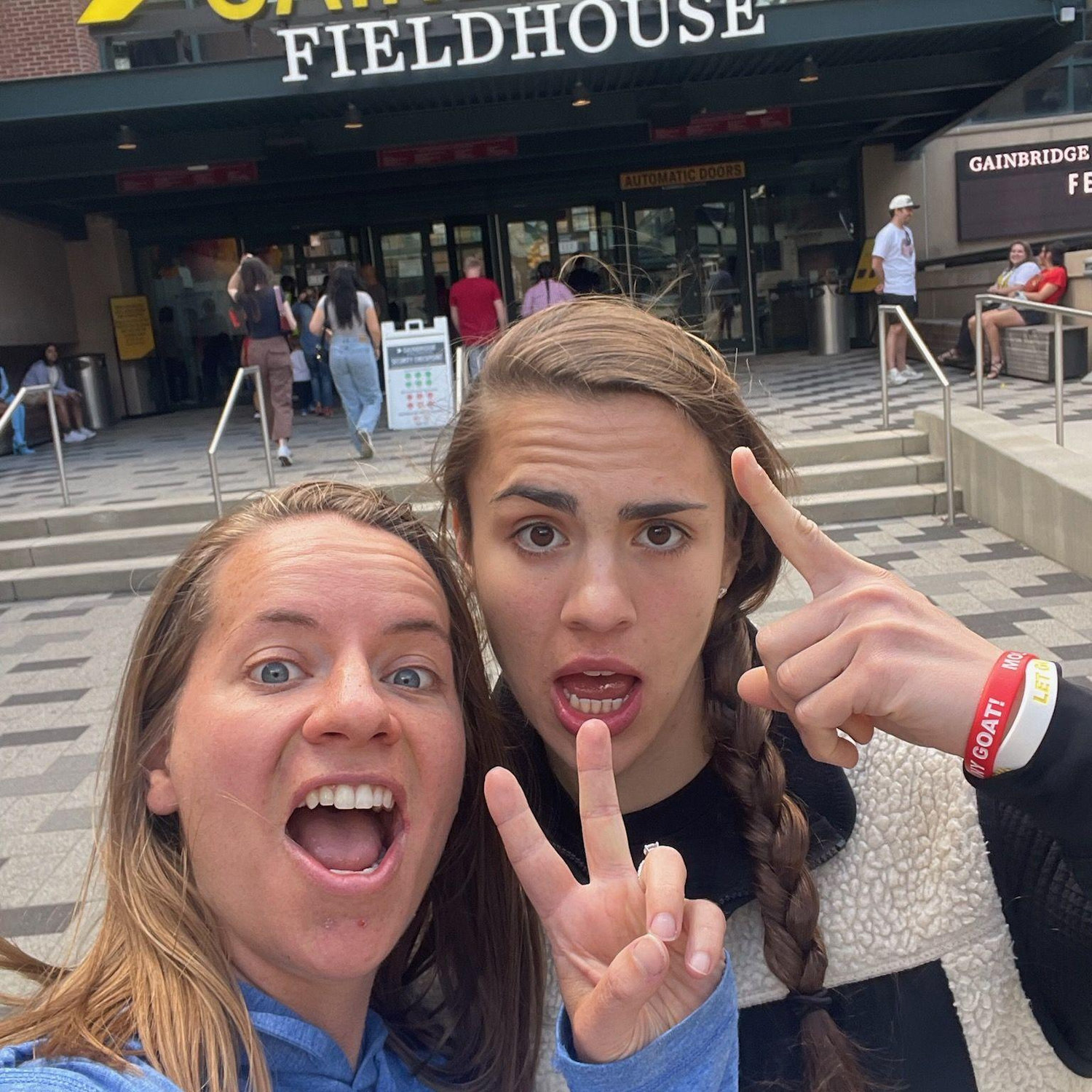 Drove to Indy to watch the Chicago Sky open their 2025 season to the Indiana Fever