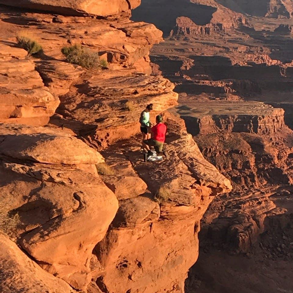 Proposal! Amazing trip in Utah