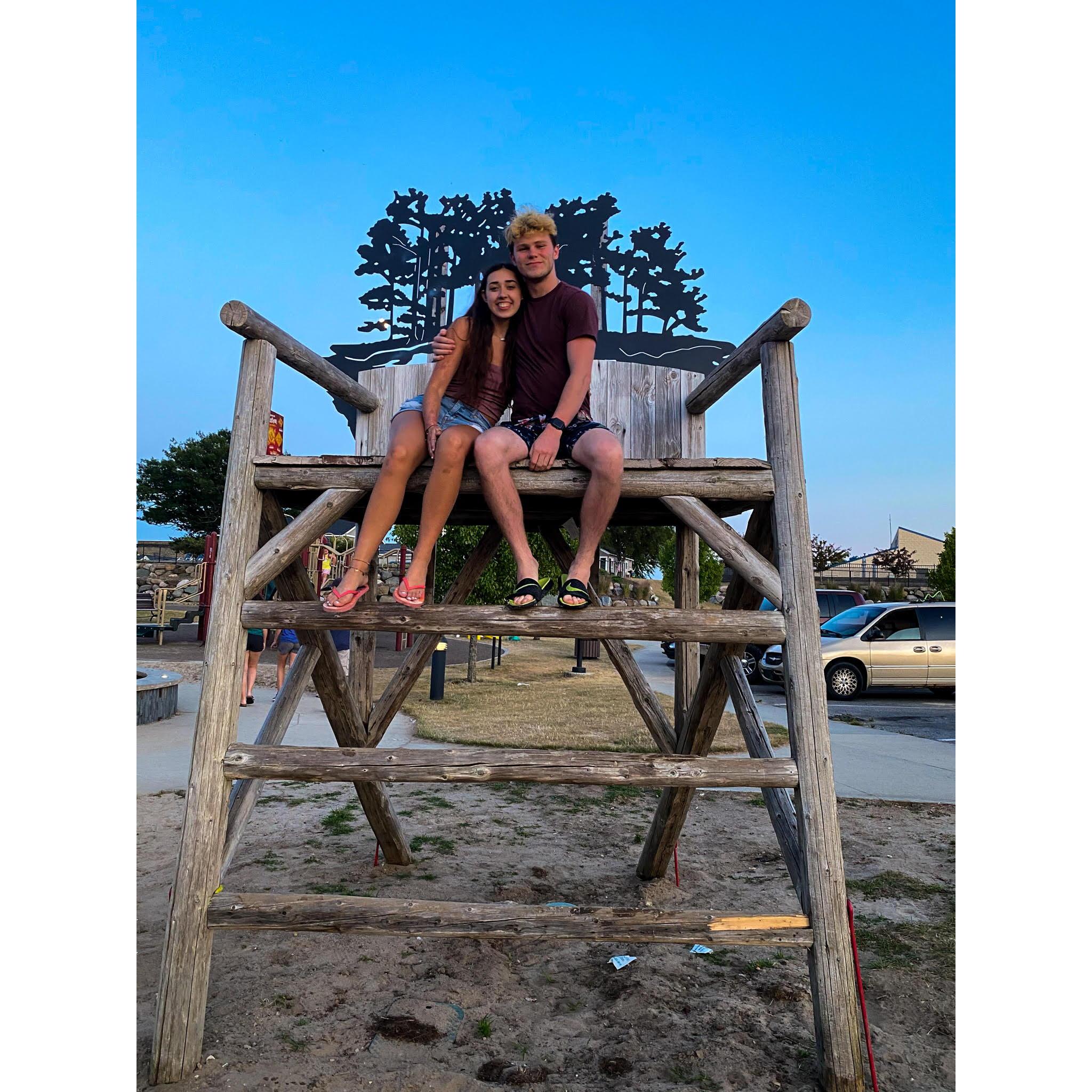 First time in Caseville, MI