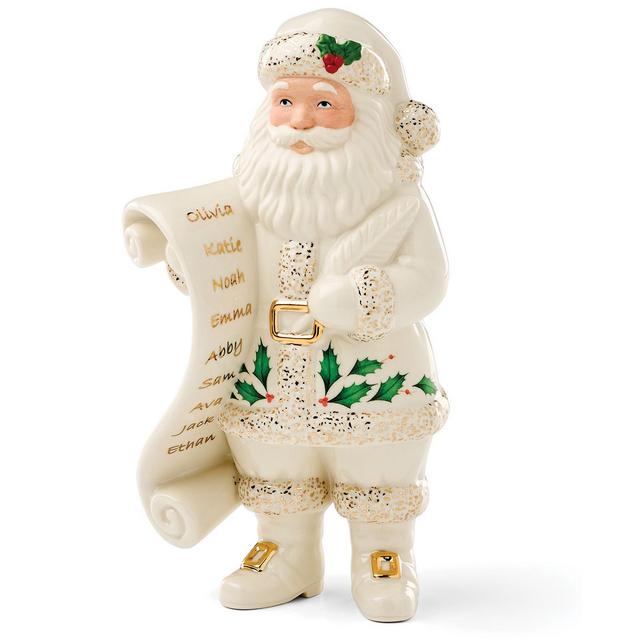 Lenox 2025 Santa with List Figurine