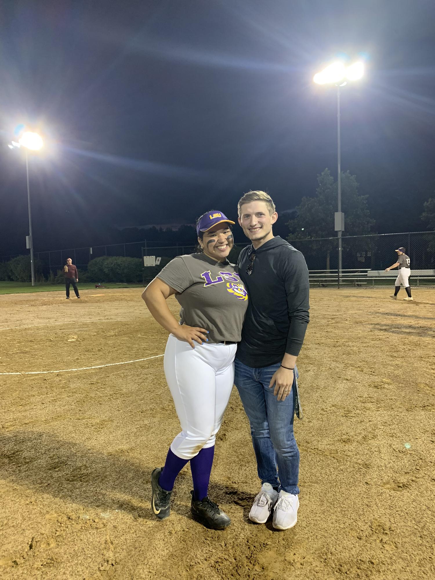 Our first summer together, spent apart as Gretchen went home to Palatine. Zach drove up and surprised Gretchen at least 3 times that Summer and went to SO many softball games!