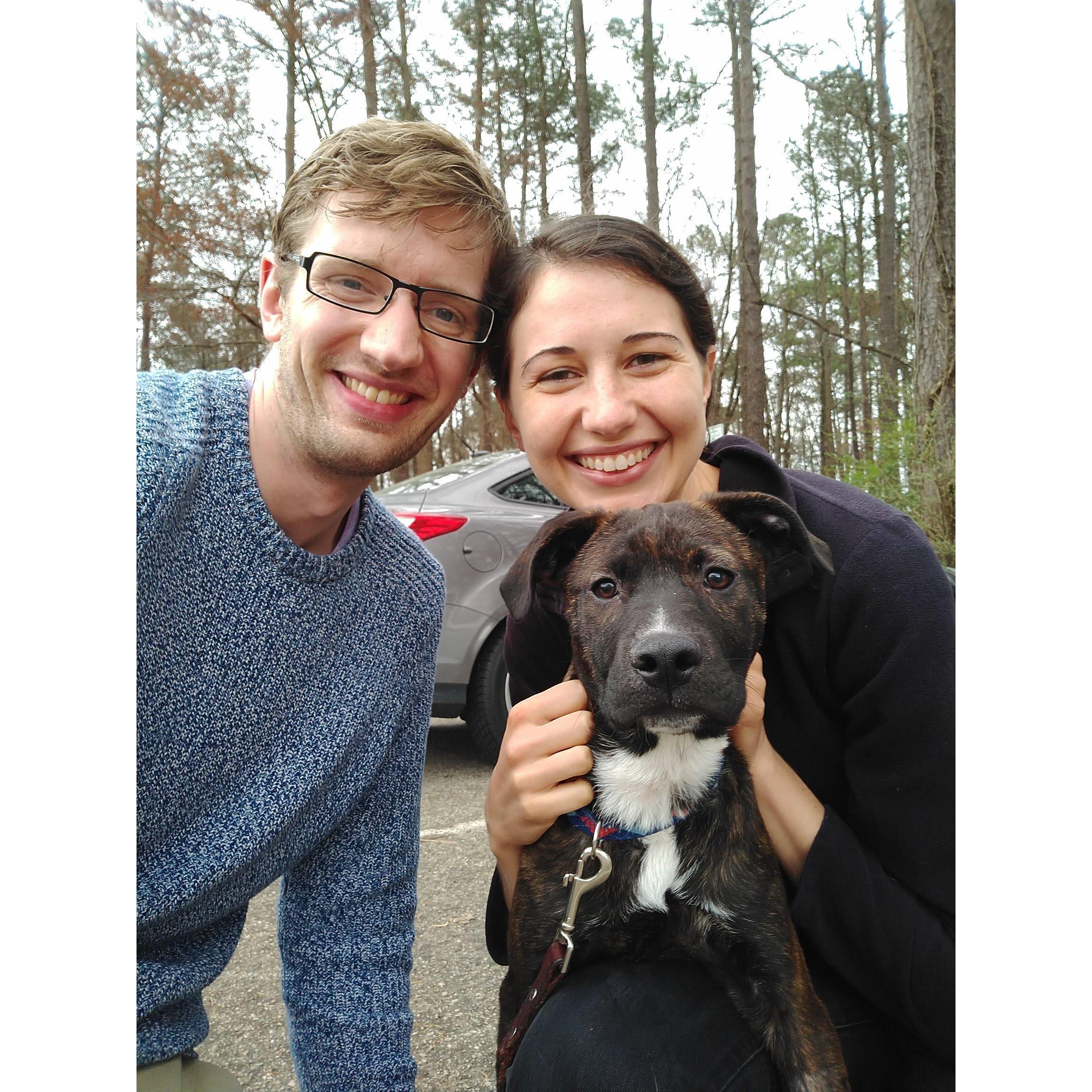 Introducing Ruka: A four-legged cautionary tale for anyone who considers showing their girlfriend a puppy on Craigslist (March 2019)