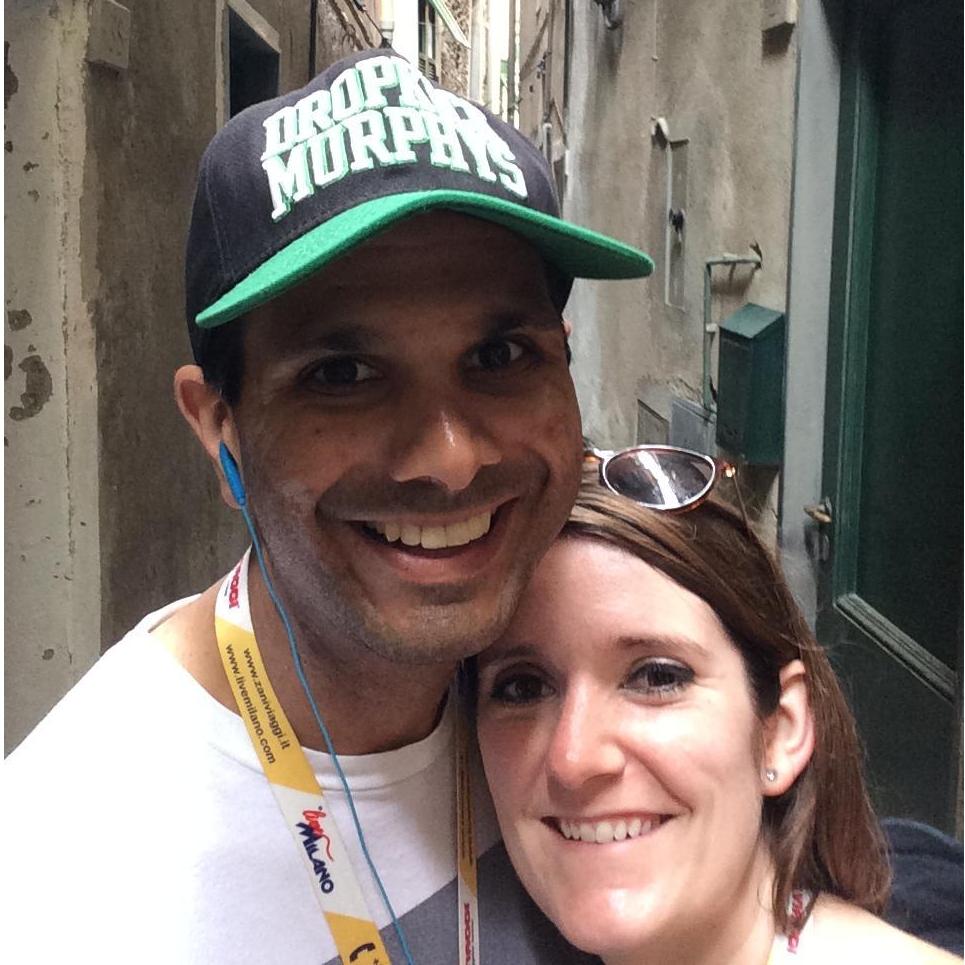 Having a wonderful time in Italy (our first international trip together)