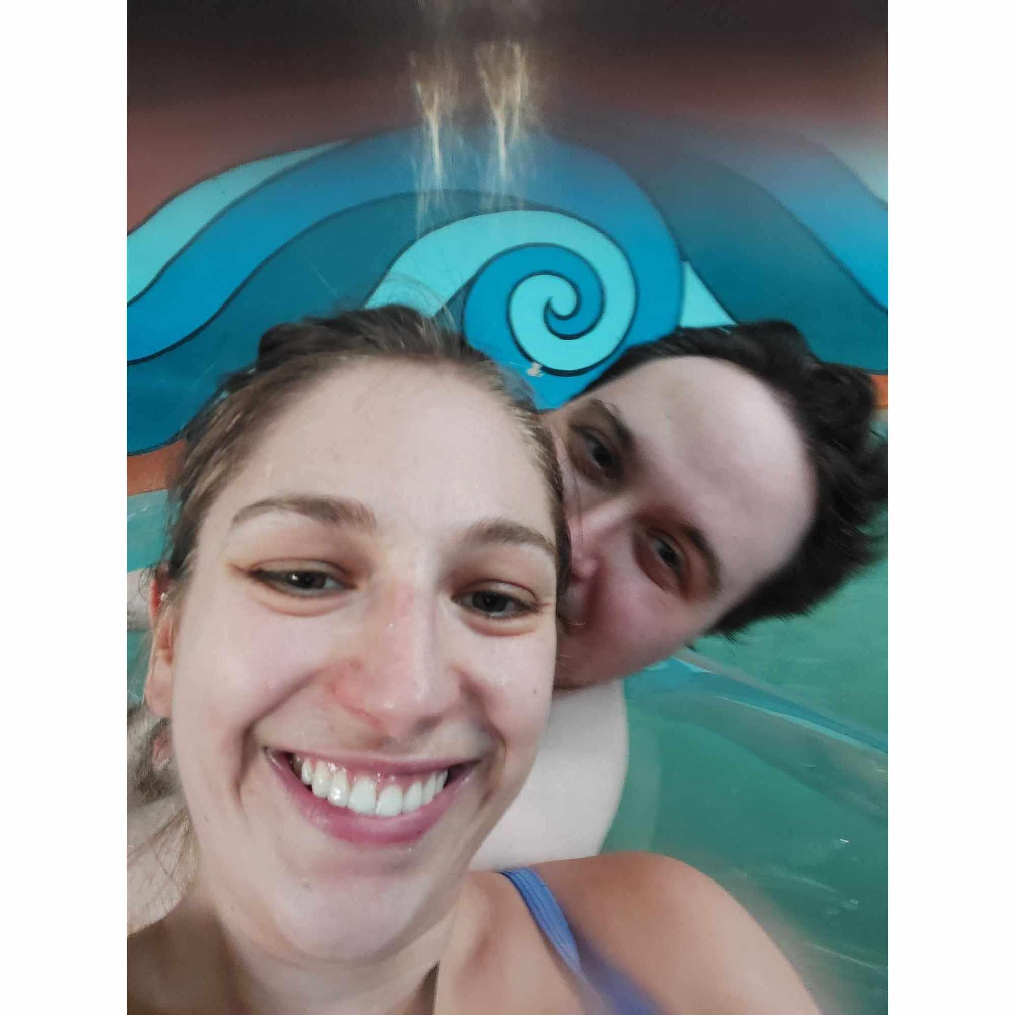Nicole's 30th birthday trip to the Kalahari water park!