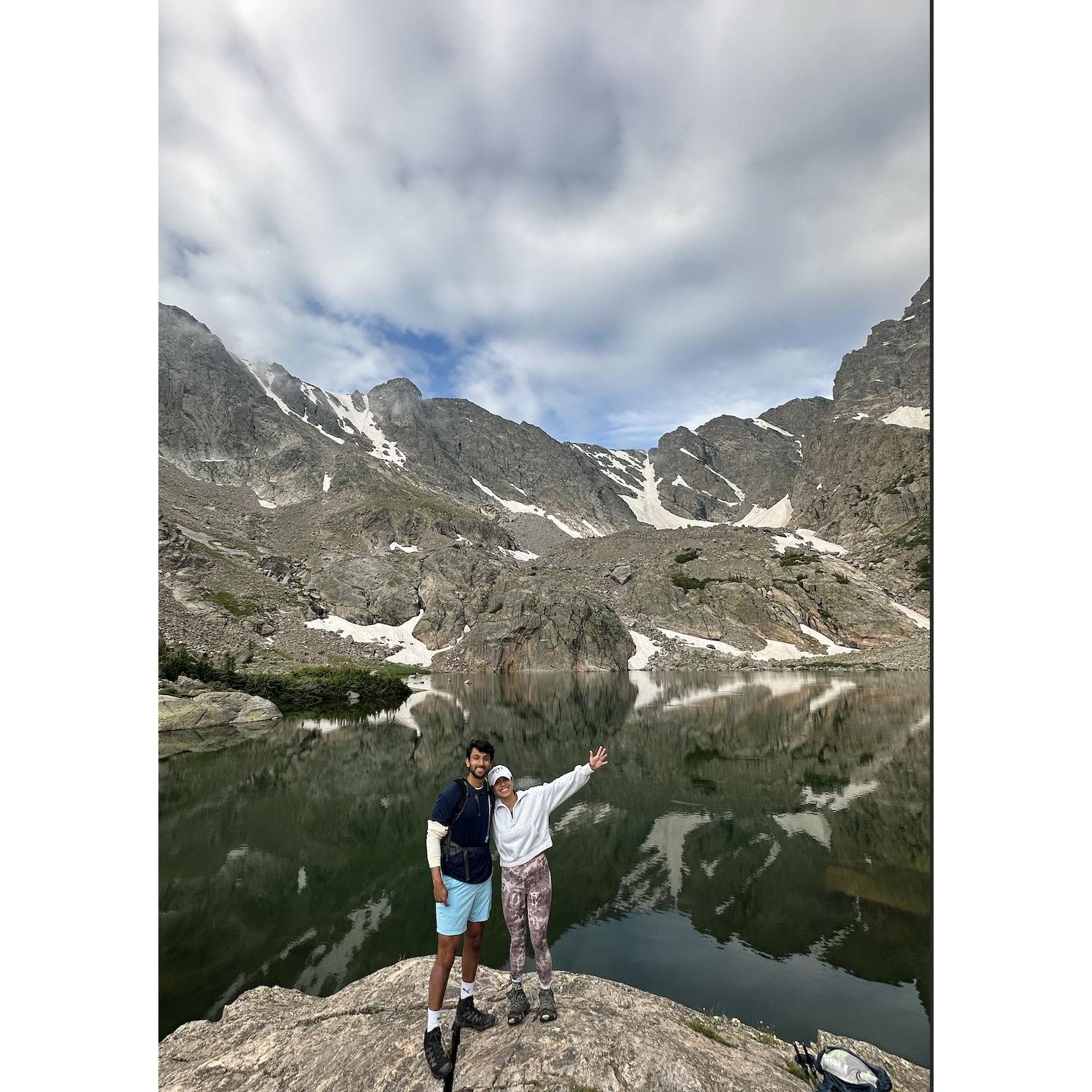Hiking in Rocky Mountain National Park