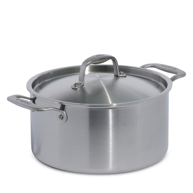 Made In 5 Ply Stainless Clad 6 Qt. Stockpot and Lid