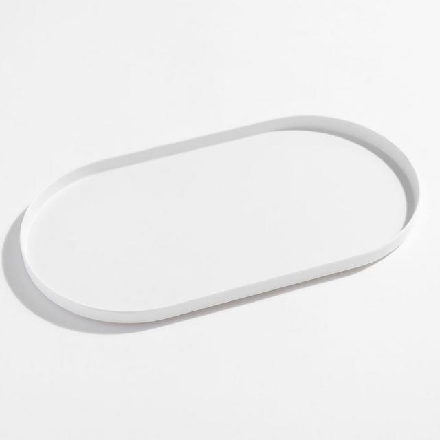 Mason Modern Melamine Serving Platter - True White