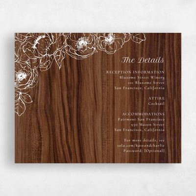 Walnut, Brown Wedding Enclosure - Rooftop
