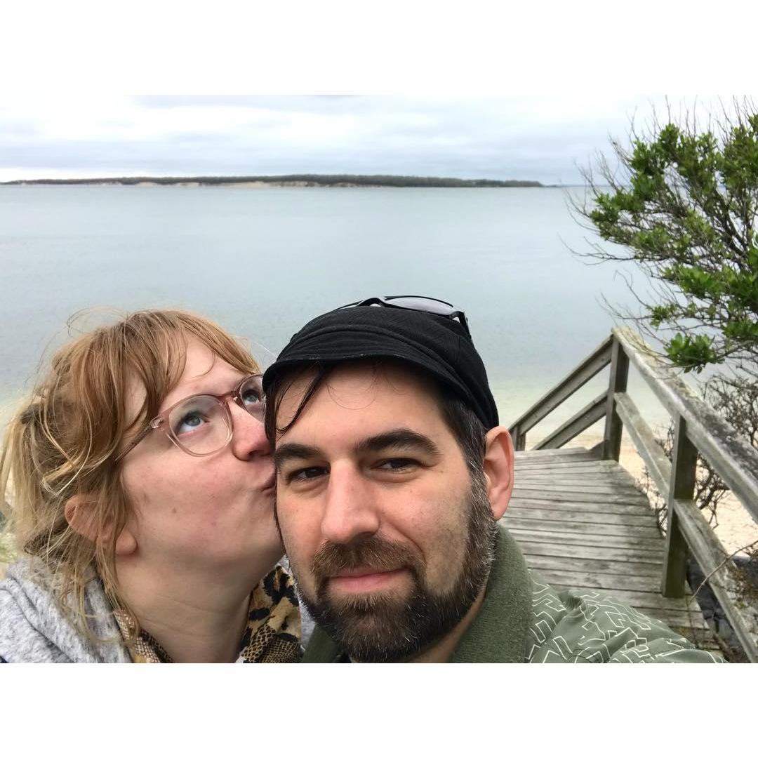This happens a lot in front of water. North Fork of Long Island 2019.