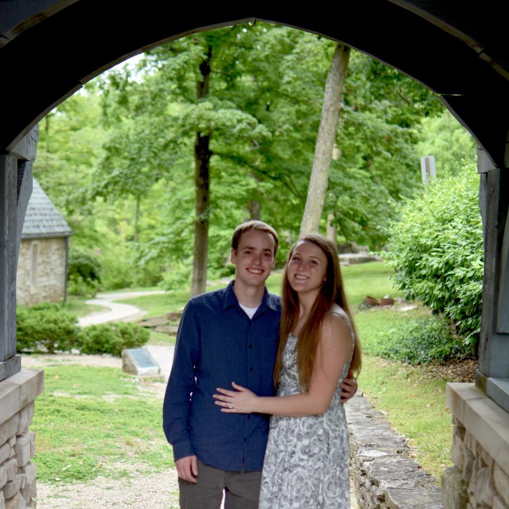 Engagement photos courtesy of Brittney Ketring.