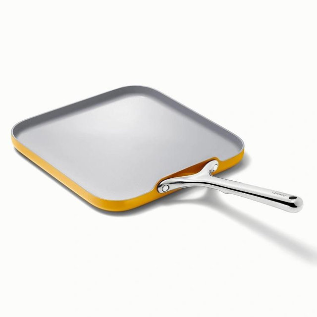 Caraway Square Griddle Pan in Marigold