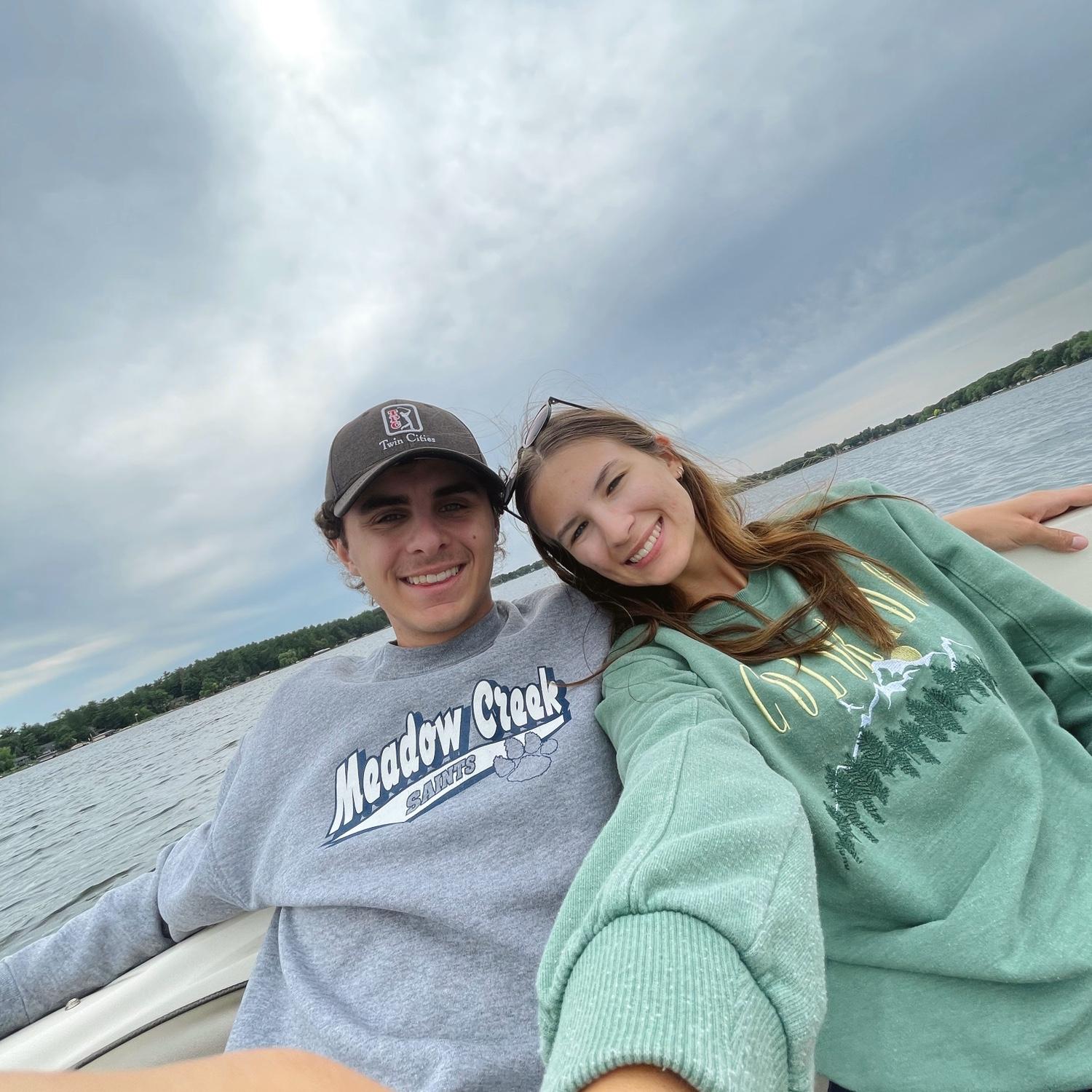 Kenzie’s first time in Minnesota!