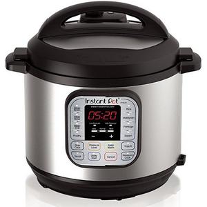 Instant Pot DUO60 6 Qt 7-in-1 Multi-Use Programmable Pressure Cooker, Slow Cooker, Rice Cooker, Steamer, Sauté, Yogurt Maker and Warmer (Packaging May Vary)