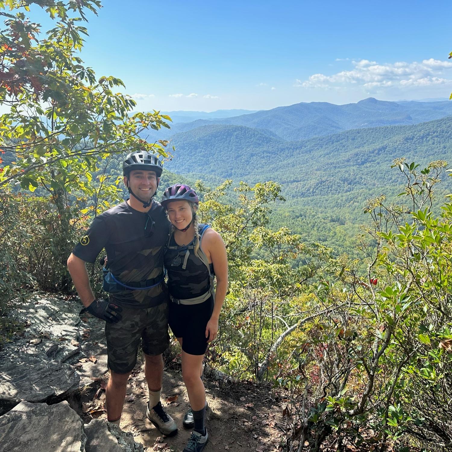 Mountain biking in Asheville, NC