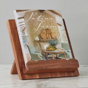 Scalloped Cookbook Holder