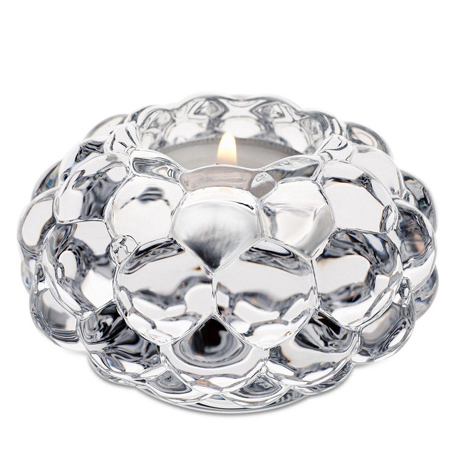 Orrefors Raspberry Small Votive