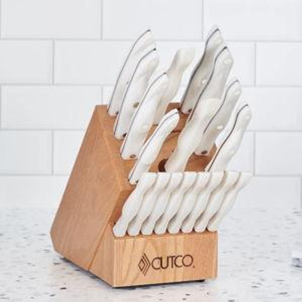 Pearl and Honey finish | Homemaker Sets with Table Knives | Bestselling Knife Sets by Cutco
