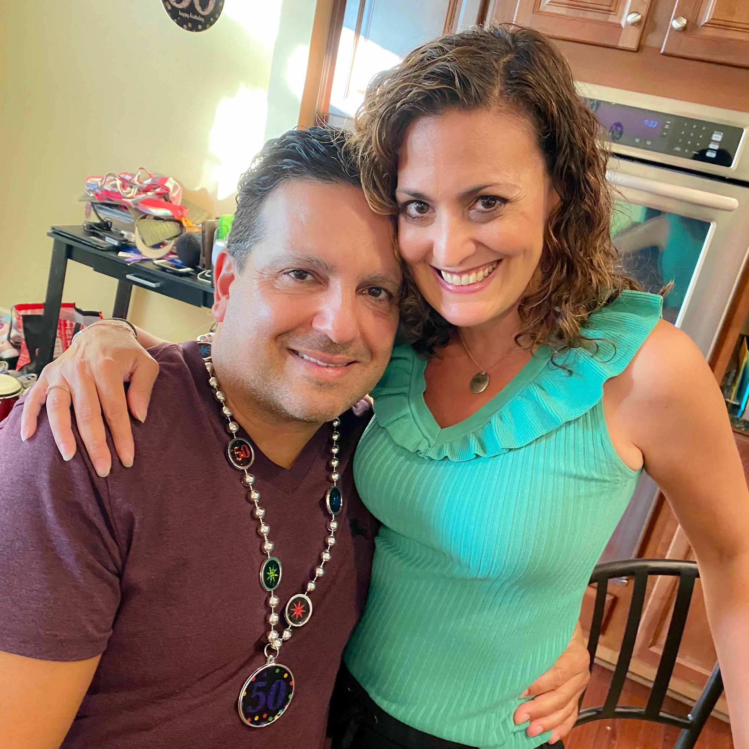 Pete's pandemic birthday party, celebrating his 50th. July, 2020, Woodstock, Maryland