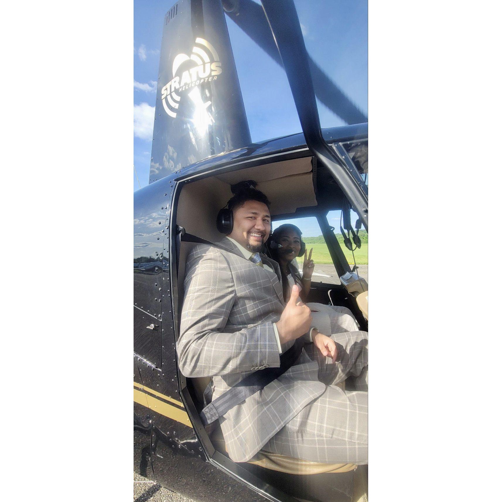 Justin's proposal, 05/29/2022 @ Lunken Airport! She said YES!