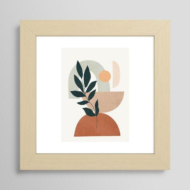 Soft Shapes IV Framed Art Print