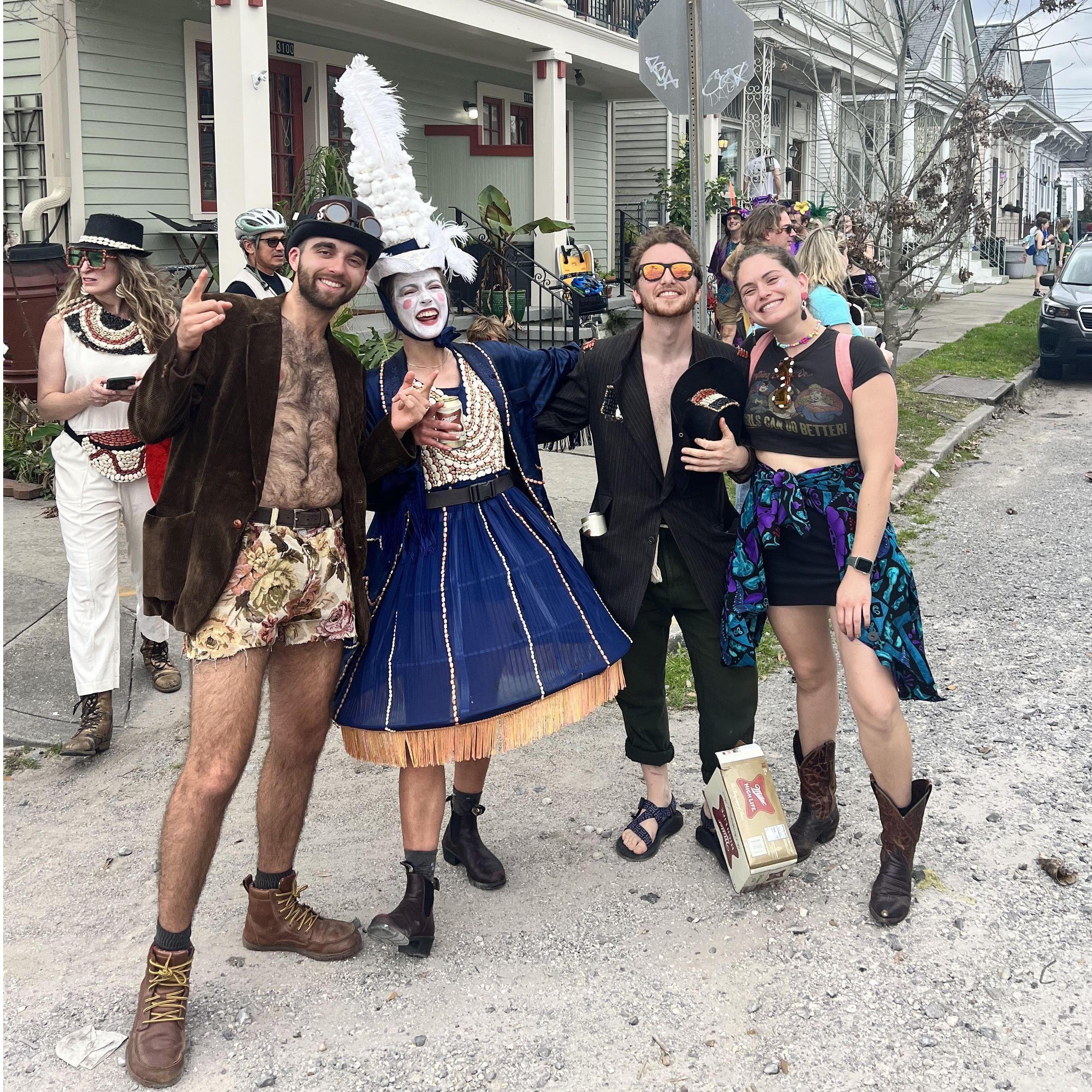 Core memories from our years overlapping in New Orleans with Ross's sister, Carly, and her partner, Philip. We loved being with family in our favorite city!
